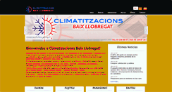 Desktop Screenshot of climatitzacions.com